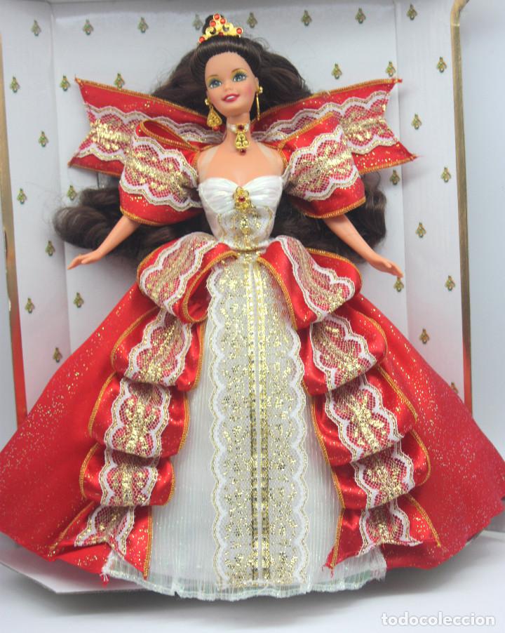 1997 happy holidays barbie value