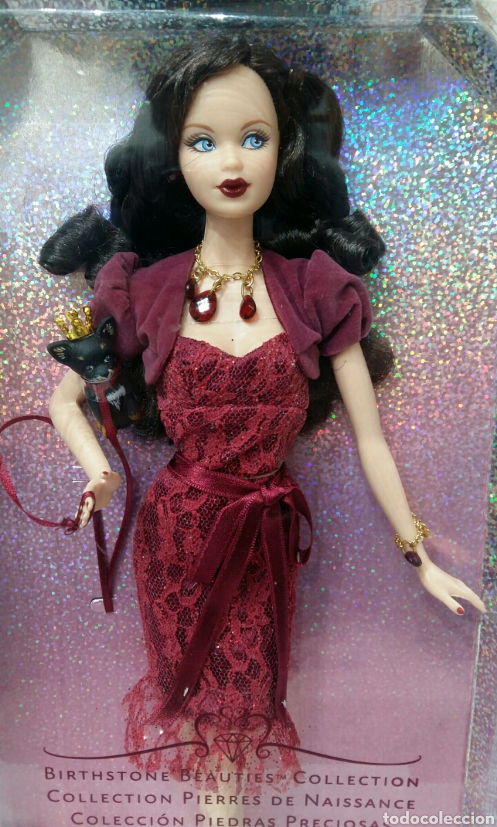 barbie january garnet birthstone