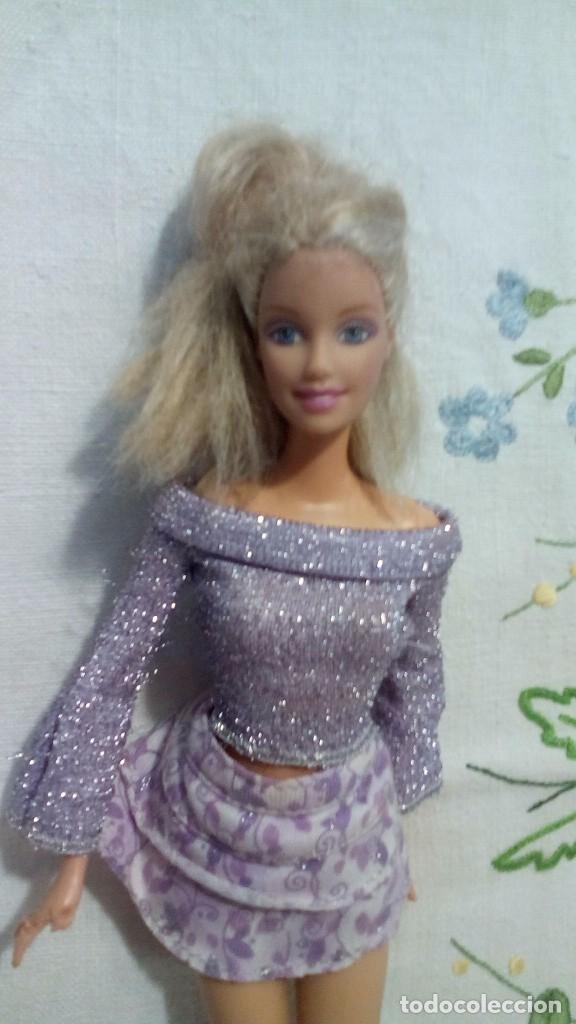 Barbie y Ken: Barbie de Mattel conjunto violeta 1998 - Foto 1