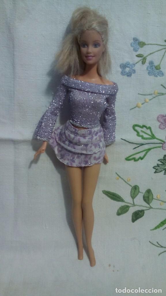 Barbie y Ken: Barbie de Mattel conjunto violeta 1998 - Foto 2