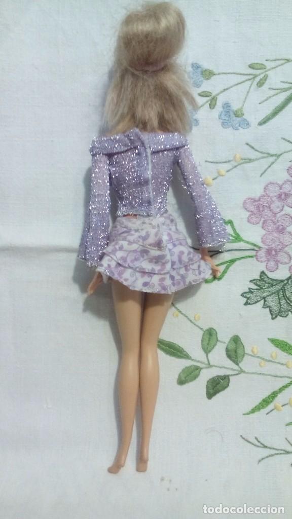 Barbie y Ken: Barbie de Mattel conjunto violeta 1998 - Foto 3
