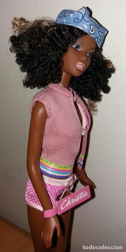 Muñeca barbie christie afro de mattel modelo ca - Sold through 