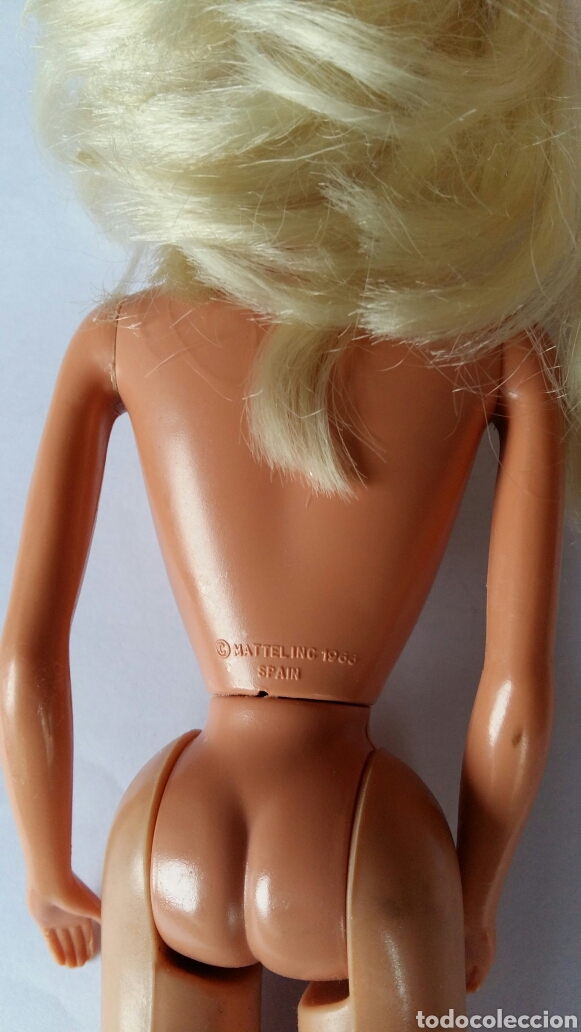 Barbie y Ken: MU&Ntilde;ECA BARBIE MATTEL SPAIN 1966 - Foto 3