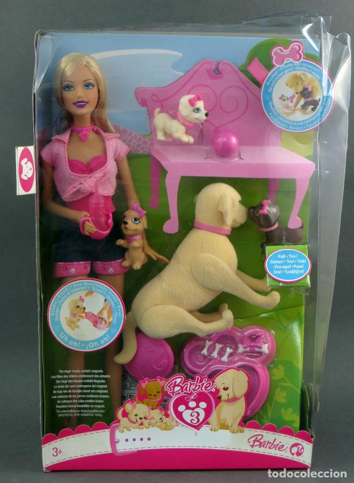 barbie con sus cachorros