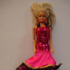 Barbie y Ken: (TC-109) MUÑECA BARBIE CUELLO MATTEL 1976 ESPALDA MATTEL INC 1966 CHINA. Lote 112464939