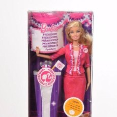 Barbie y Ken: MUÑECA BARBIE PRESIDENTA NUEVA EN CAJA DESCATALOGADA. Lote 115095203