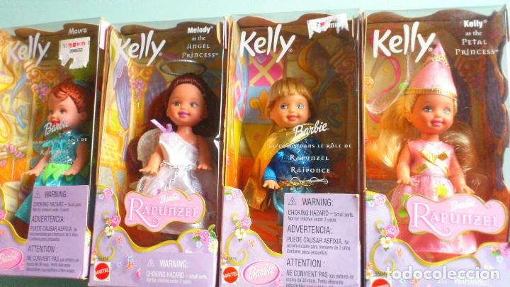 lote kelly / shelly rapunzel - Comprar Muñecas Barbie y ...