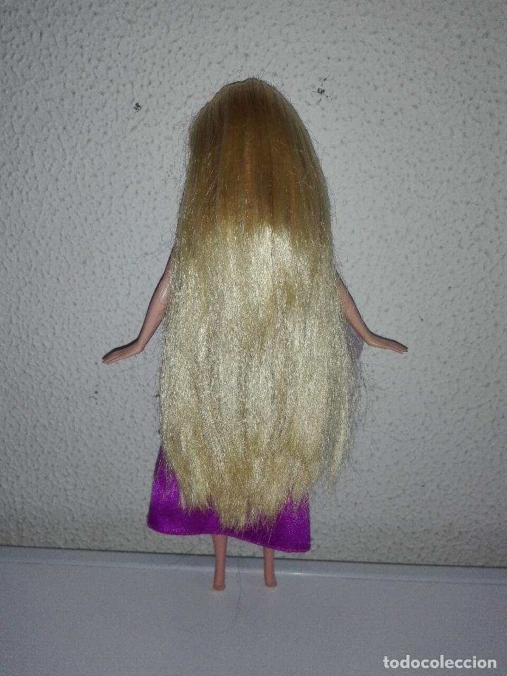Barbie y Ken: mu&ntilde;eca barbie Rapunzel princesa disney cpr - Foto 5