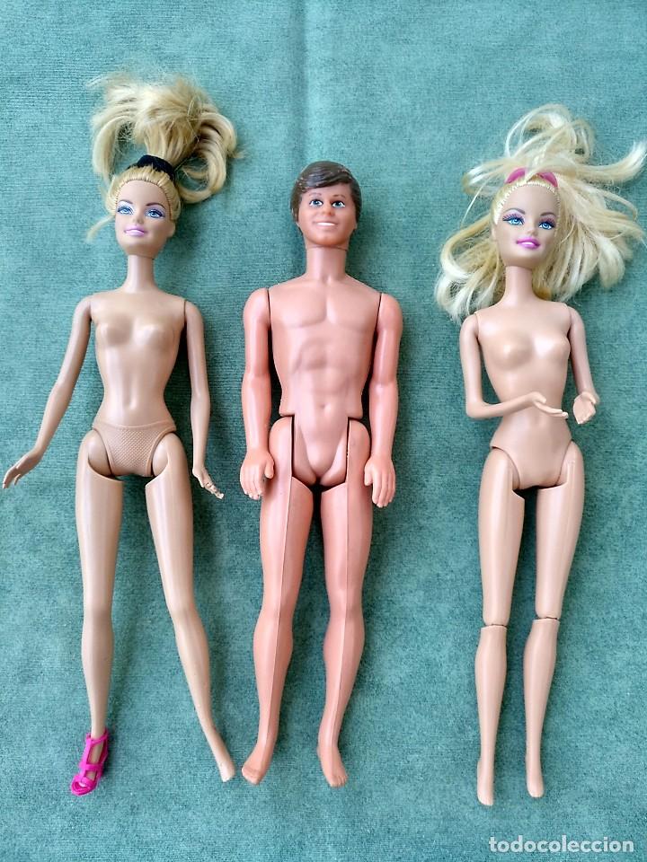 Barbie y Ken: LOTE TRIO BARBIE Y KEN - Foto 1