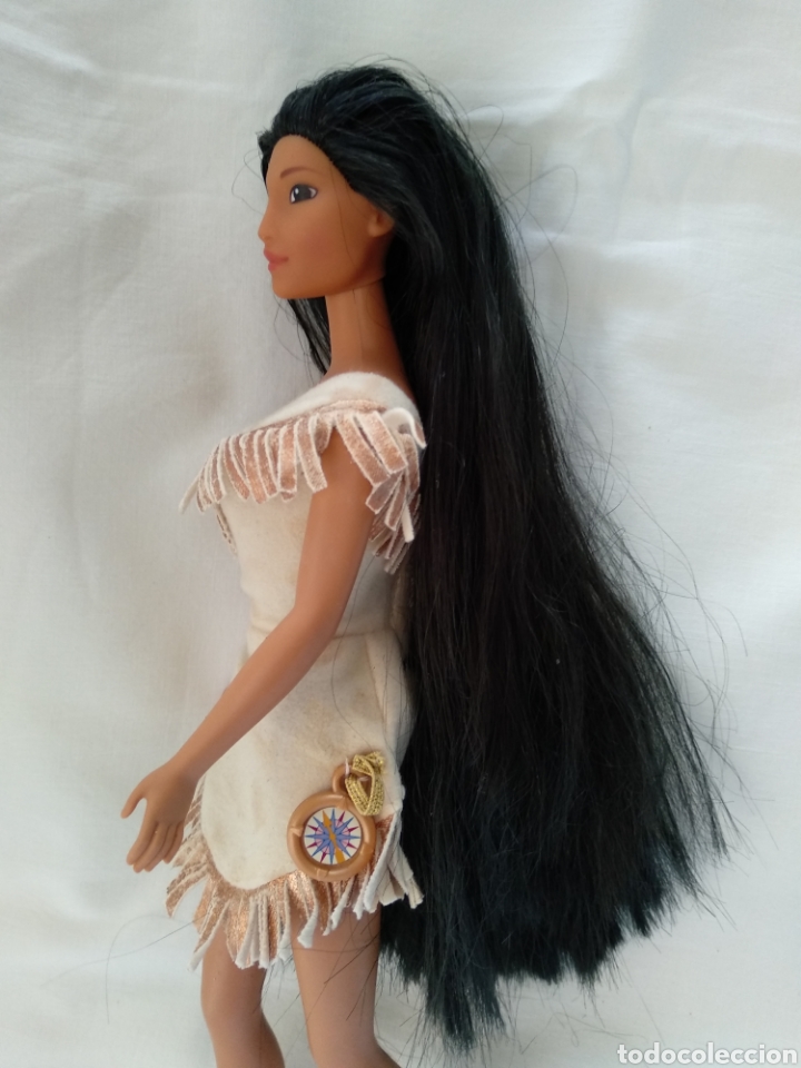 Barbie y Ken: Pocahontas y John Smith. Mu&ntilde;ecos Disney. - Foto 4