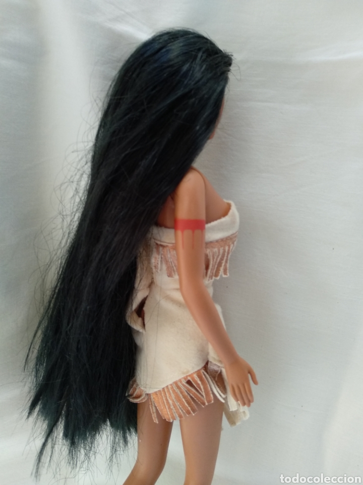 Barbie y Ken: Pocahontas y John Smith. Mu&ntilde;ecos Disney. - Foto 5