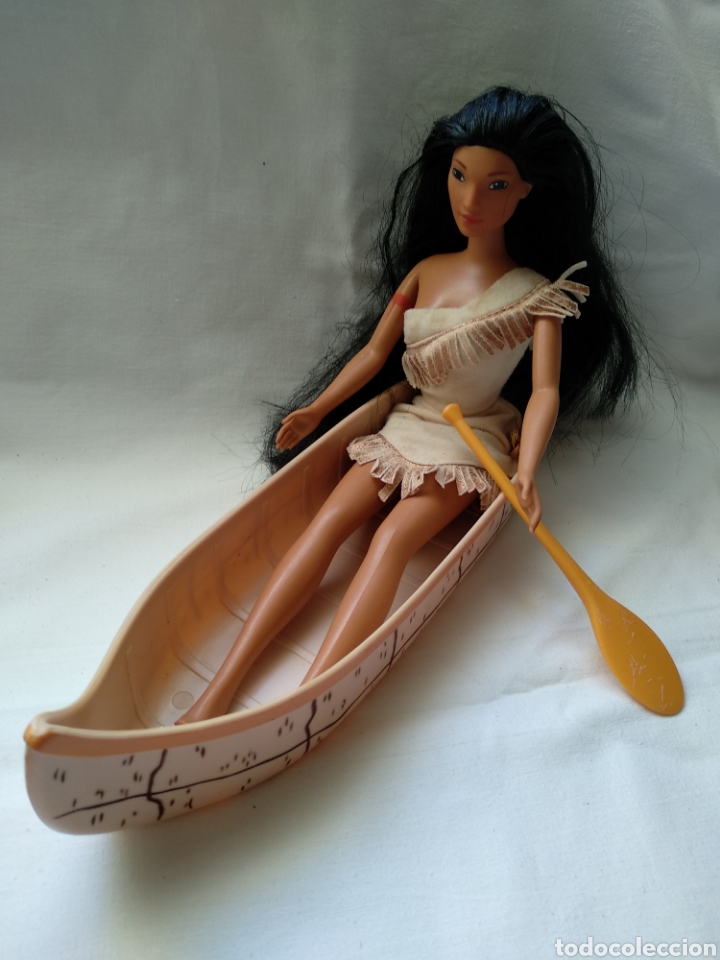 Barbie y Ken: Pocahontas y John Smith. Mu&ntilde;ecos Disney. - Foto 3