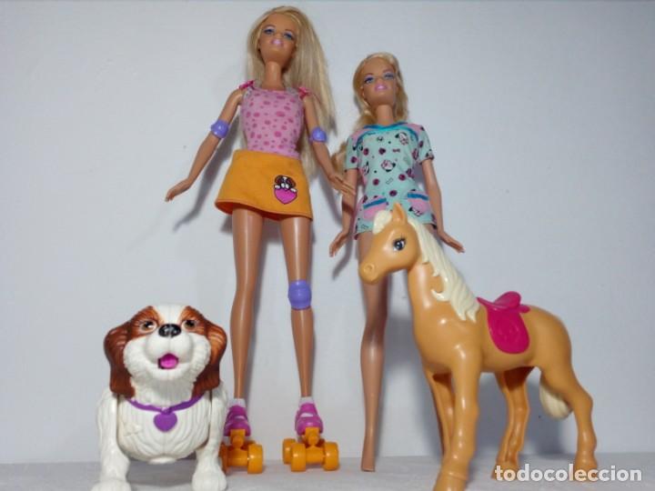 Barbie y Ken: BARBIE PATINES - PATINADORA - (DOGGIE PARK) Y VETERINARIA (CON PERRO Y CABALLO) - Foto 20 - 167196244