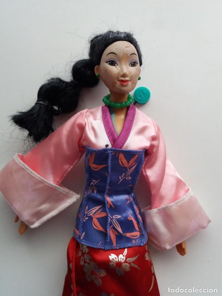 Barbie y Ken: MU&Ntilde;ECA BARBIE MULAN MATTEL - Foto 3