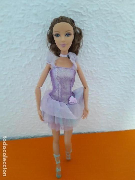 Barbie y Ken: Barbie Bailarina Casta&ntilde;a - Foto 2