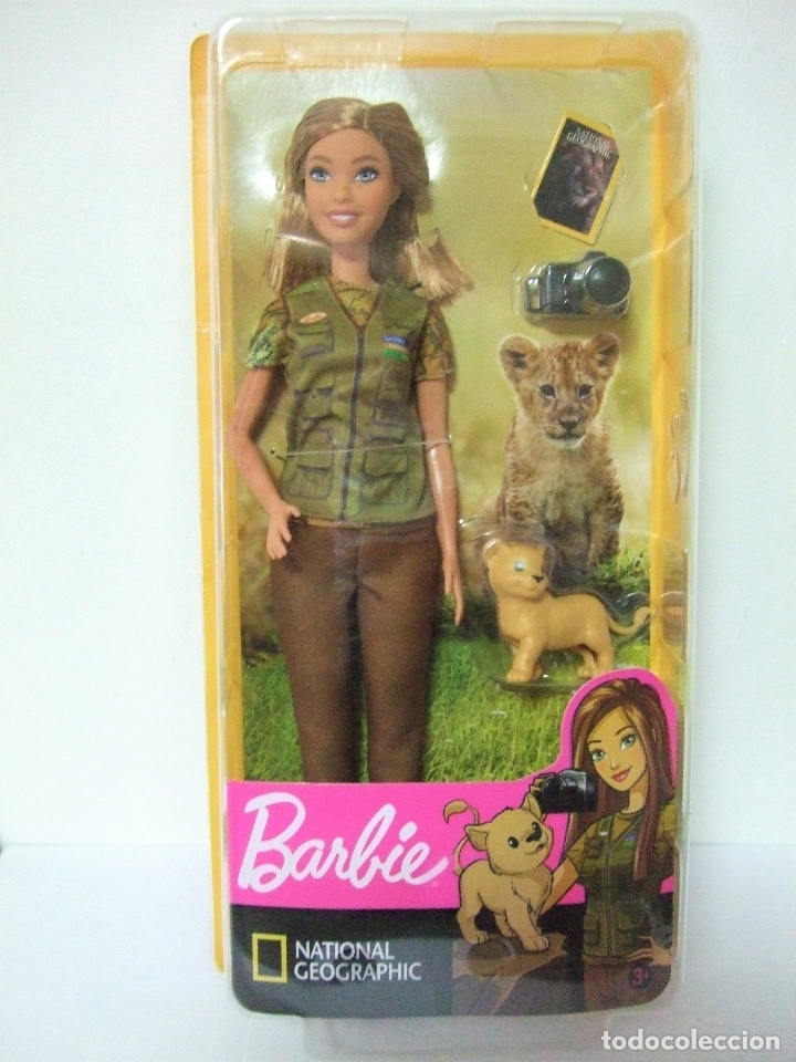 Barbie National Geographic Quiero Ser Fotógrafa Mattel GDM46 muñeca con accesorios 