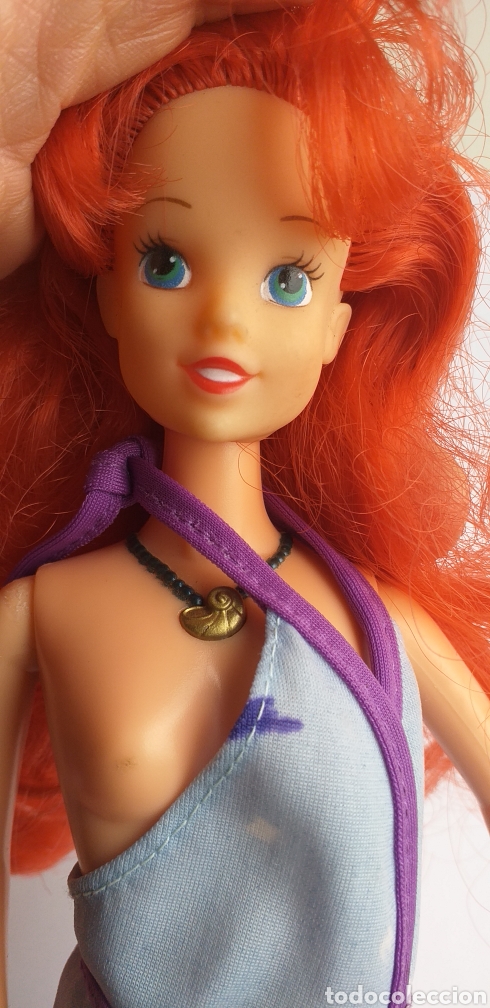 Barbie y Ken: MU&Ntilde;ECA PRINCESA ARIEL DE DISNEY SIMBA BARBIE - Foto 3