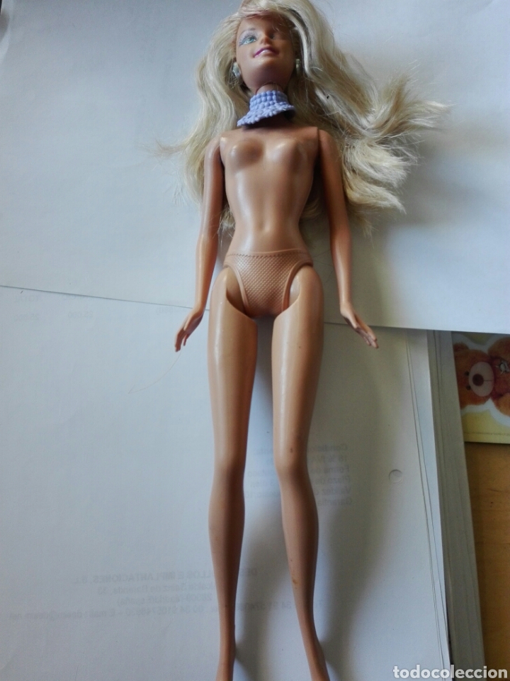 Barbie y Ken: MU&Ntilde;ECA BARBIE VERSION 1999. DETERIORADA,PARA PIEZAS - Foto 1