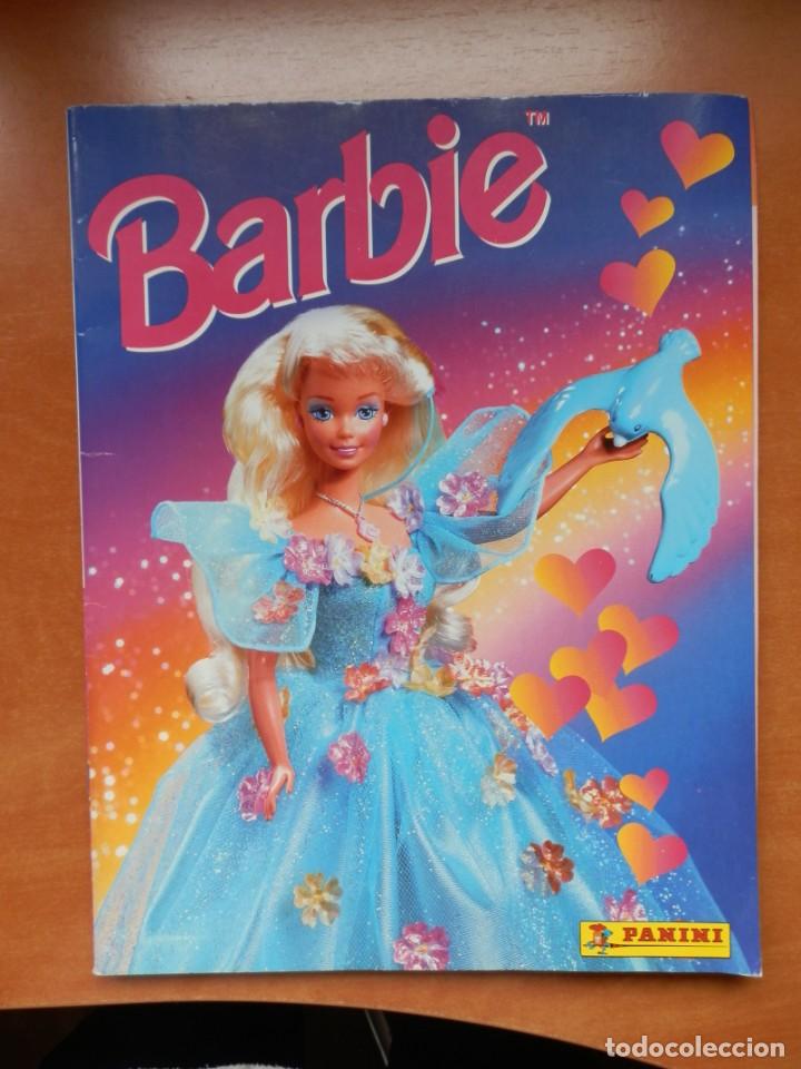 Barbie e Ken: &Aacute;LBUM CROMOS DE LA MU&Ntilde;ECA BARBIE. PANINI 1996.  INCOMPLETO.