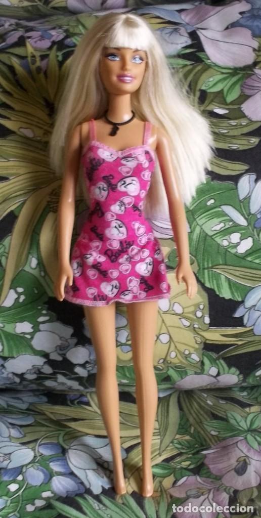 Barbie y Ken: MU&Ntilde;ECA BARBIE CON VESTIDO Y COLLAR - Foto 3