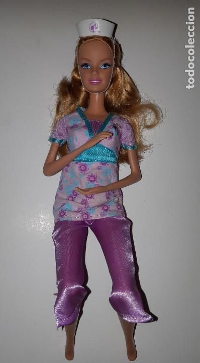 Barbie y Ken: MU&Ntilde;ECA BARBIE ENFERMERA DE MATTEL - Foto 3
