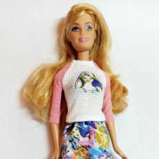 Barbie y Ken: MUÑECA COLECCION Nº230 BARBIE FASHION AVENUE METRO FALDA LARGA PULL. Lote 209613890