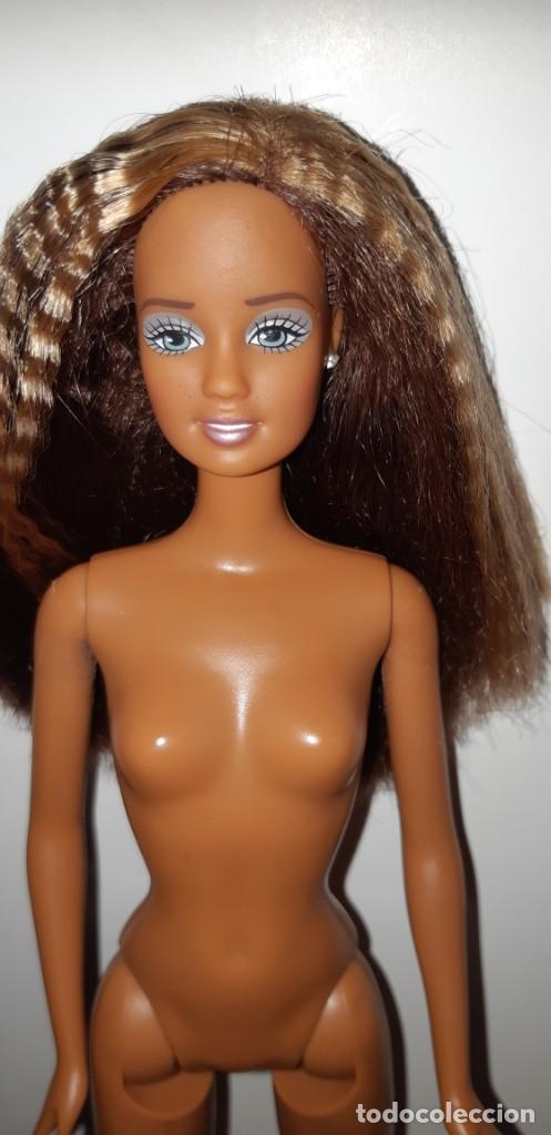 muñeca barbie morena teresa mechas rubias calif - Compra venta en  todocoleccion