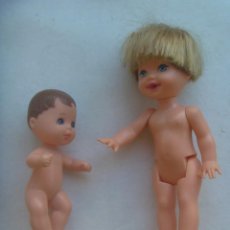 Barbie y Ken: LOTE DE 2 FIGURAS DE BARBIE : NIÑO Y BEBE