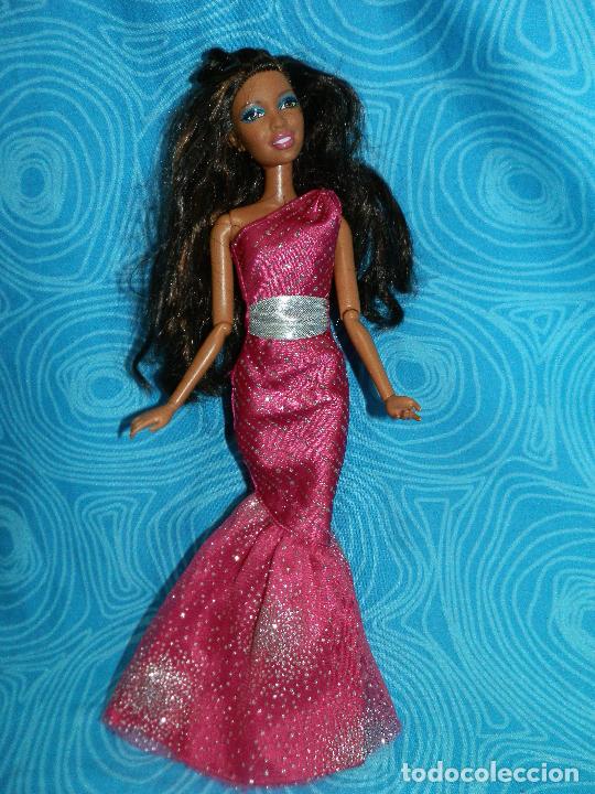 Barbie y Ken: MU&Ntilde;ECA BARBIE MATTEL MULATA 2001 - Foto 2