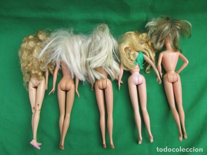 Barbie y Ken: 5 Mu&ntilde;ecas Barbie de Mattel - Foto 2