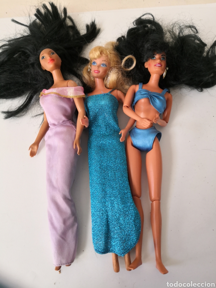 Barbie and Ken: Barbie matel China 1993 y 1966 muñecas