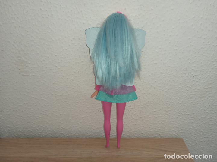 Barbie y Ken: mu&ntilde;eca Barbie hada pelo azul - Foto 9