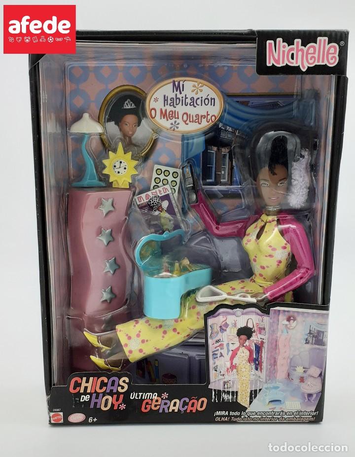 Barbie y Ken: CHICAS DE HOY NICHELLE DE MATTEL A&Ntilde;O 2000 NUEVO EN CAJA