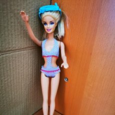 Barbie y Ken: BARBIE NADADORA MATTEL 1998 CON BAÑADOR ALETAS Y GAFAS DE BUCEO. Lote 279431738