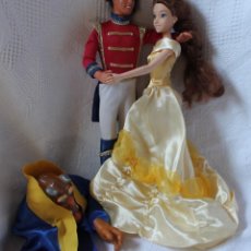 Barbie y Ken: DISNEY, BELLA Y BESTIA. TAMAÑO BARBIE. Lote 283209573