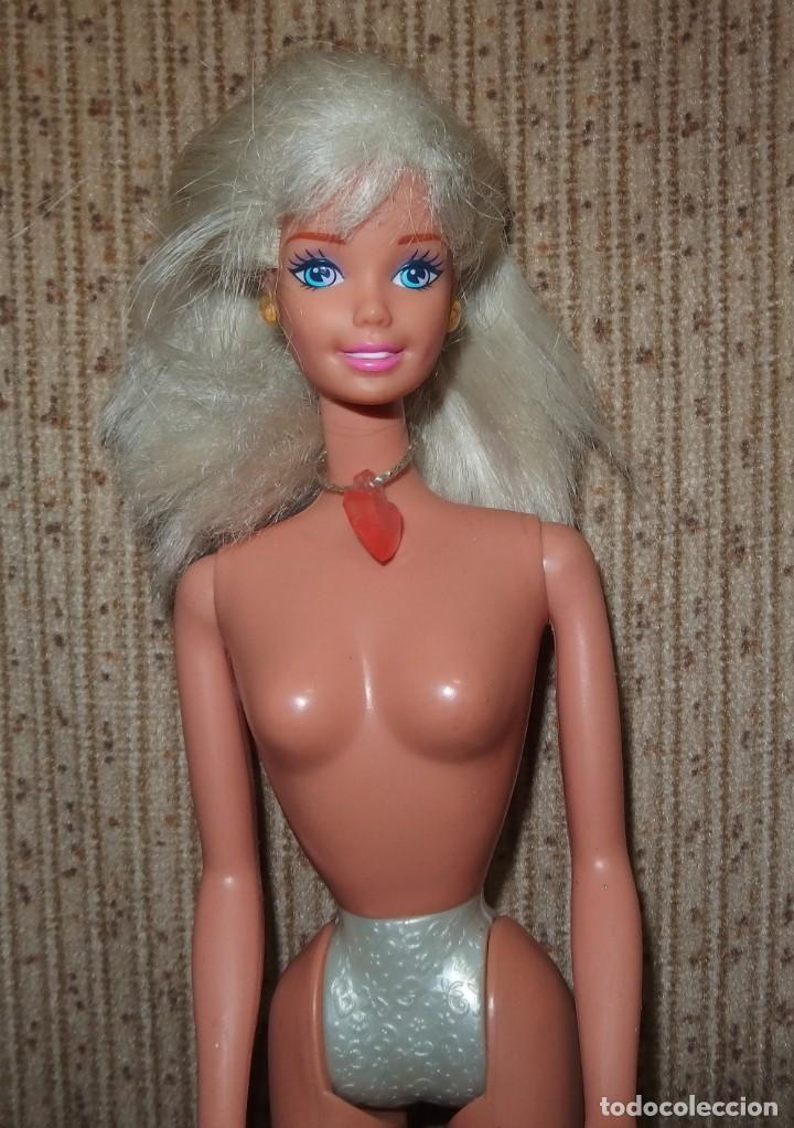 Barbie y Ken: BARBIE RUBIA CON FLEQUILLO,MATTEL - Foto 1
