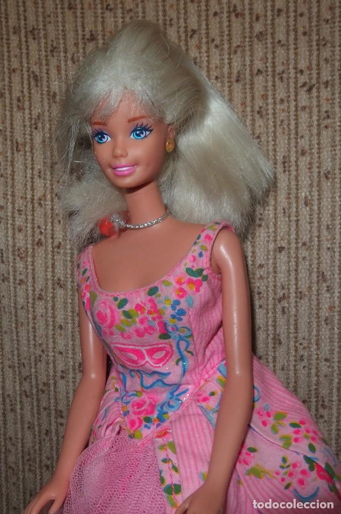 Barbie y Ken: BARBIE RUBIA CON FLEQUILLO,MATTEL - Foto 5