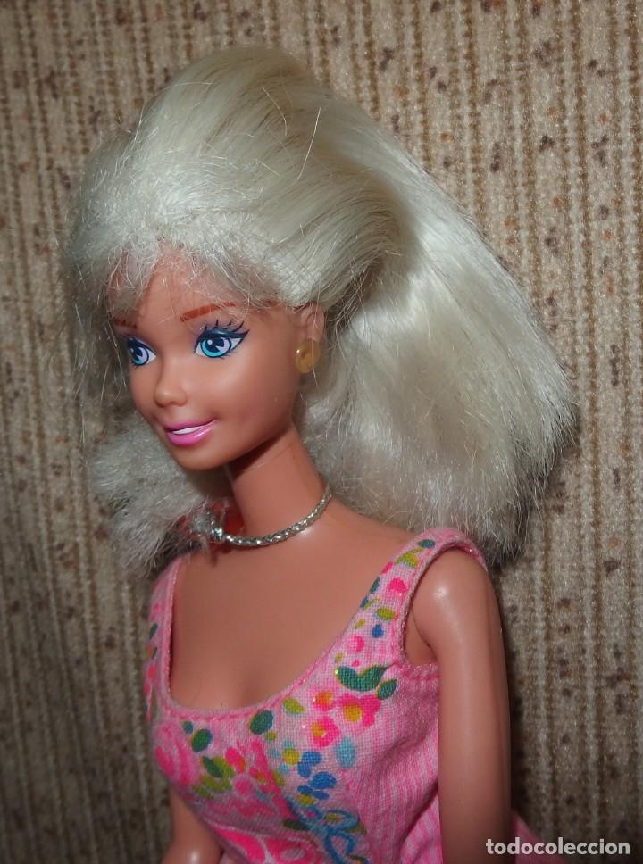 Barbie y Ken: BARBIE RUBIA CON FLEQUILLO,MATTEL - Foto 6