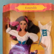 Barbie e Ken: DIFICIL MUÑECA ESMERALDA DE MATTEL BARBIE DISNEY A ESTRENAR DESCATALOGADA. Lote 311993728