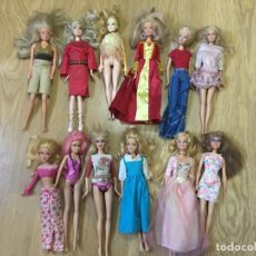 Barbie y Ken: LOTE DE 12 MUÑECAS BARBIE DE MATTEL