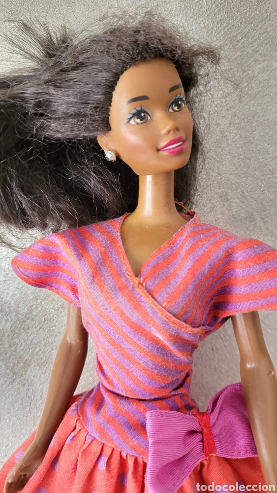 Barbie y Ken: MU&Ntilde;ECA BARBIE MULATA - Foto 3