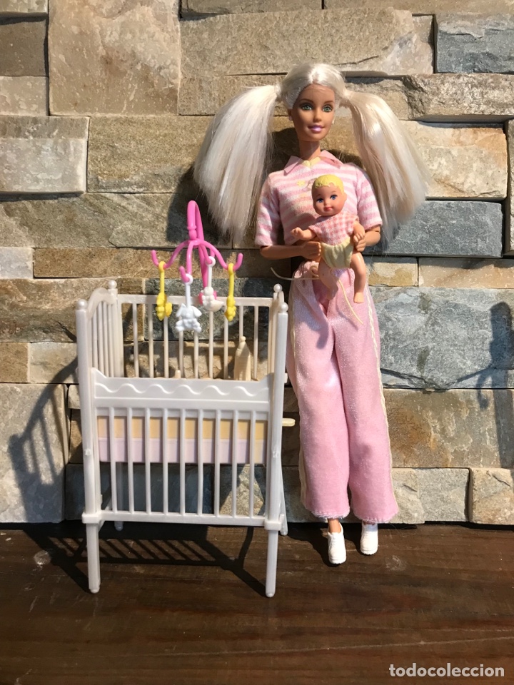 juez Ondular El propietario barbie and krissy bedtime bebé cuna - Comprar Muñecas Barbie y Ken Antiguas  en todocoleccion - 357046765