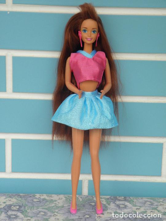 antigua muñeca barbie glitter hair pelirroja de - Buy Barbie and Ken dolls  on todocoleccion