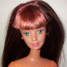 Barbie y Ken: DIFICIL BARBIE BEAD BLAST PELIRROJA DE MATTEL MOLDE MIDGE BOB MACKIE FACE AÑOS 90. Lote 361644730