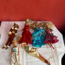 Barbie y Ken: LOTE DE 6 BARBIE ANTIGUAS PARA COLECCIONAR. Lote 366063226