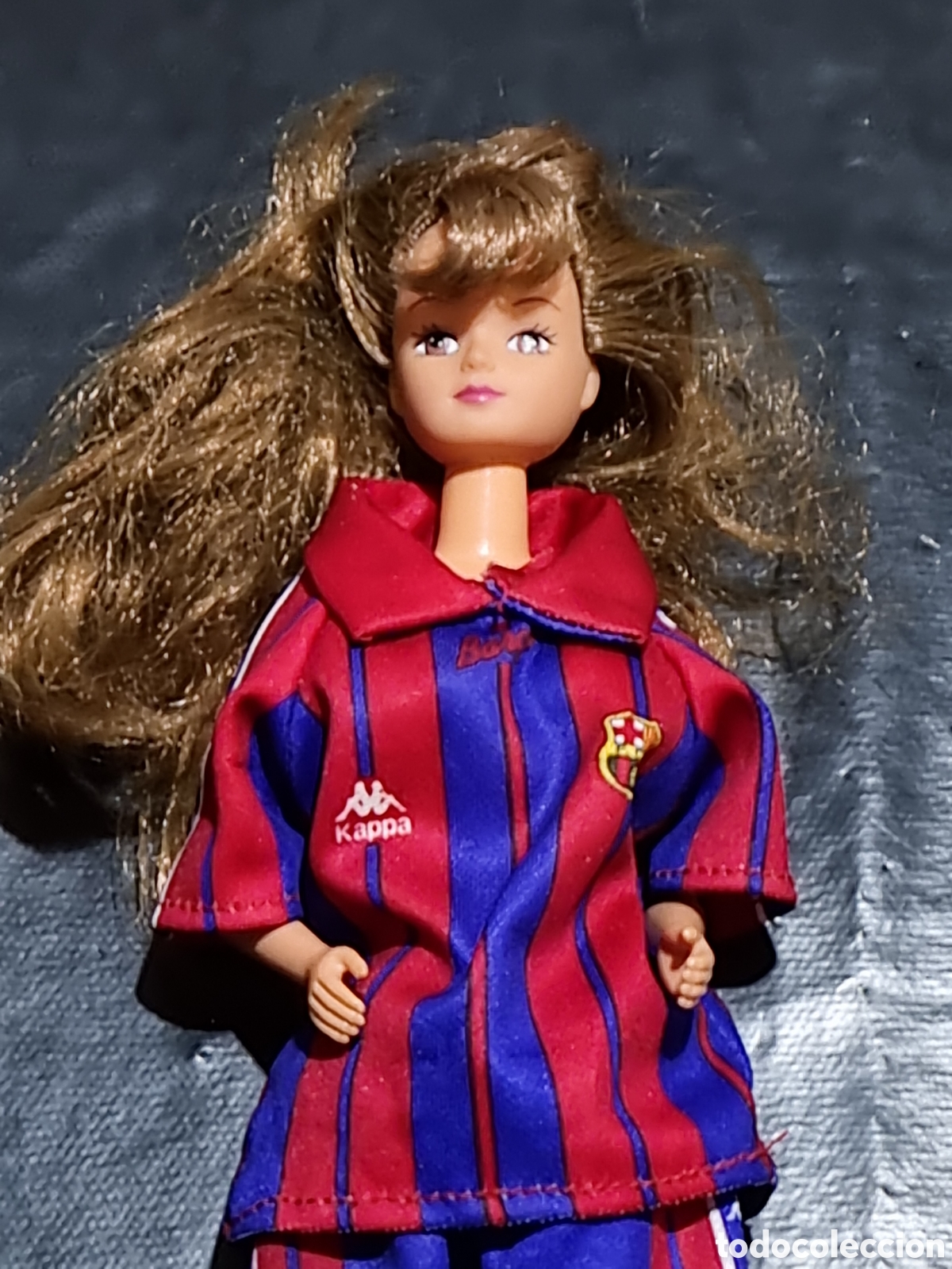 Inminente Familiarizarse Excepcional barbie u similar f.c.barcelona kappa - Comprar Muñecas Barbie y Ken  Antiguas en todocoleccion - 368815001