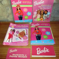 Barbie y Ken: DIVIERTETE Y PONTE GUAPA CON BARBIE - COLECCION COMPLETA: 2 TOMOS + PORTADAS + FOLLETOS