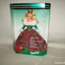 Barbie y Ken: ANTIGUA EDICIÓN ESPECIAL DE BARBIE - HAPPY HOLIDAYS FELIZ NAVIDAD DEL AÑO 1995