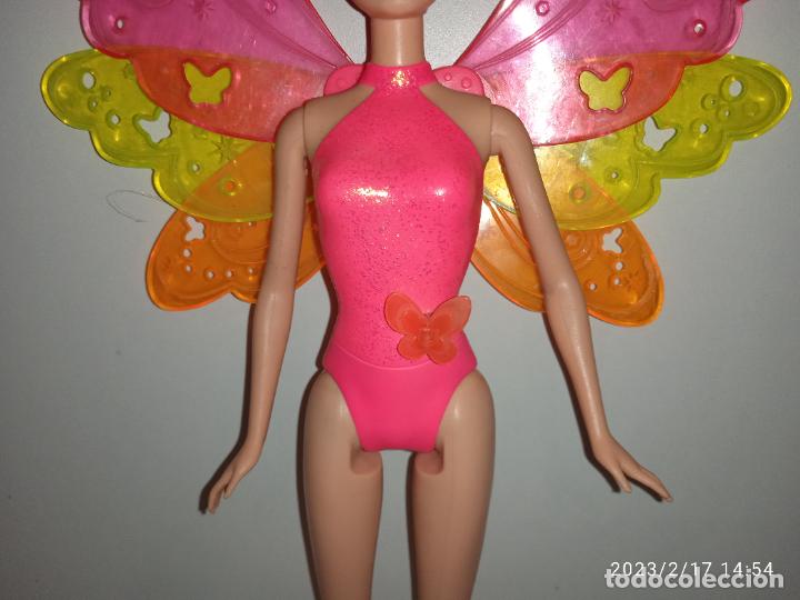 Barbie y Ken: Mu&ntilde;eca Barbie mariposa - Foto 4