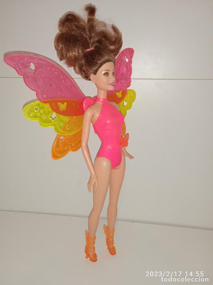 Barbie y Ken: Mu&ntilde;eca Barbie mariposa - Foto 6